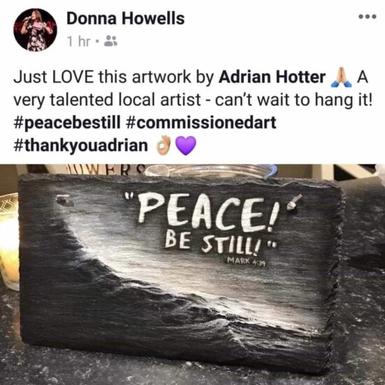 Peace Be Still - Commission