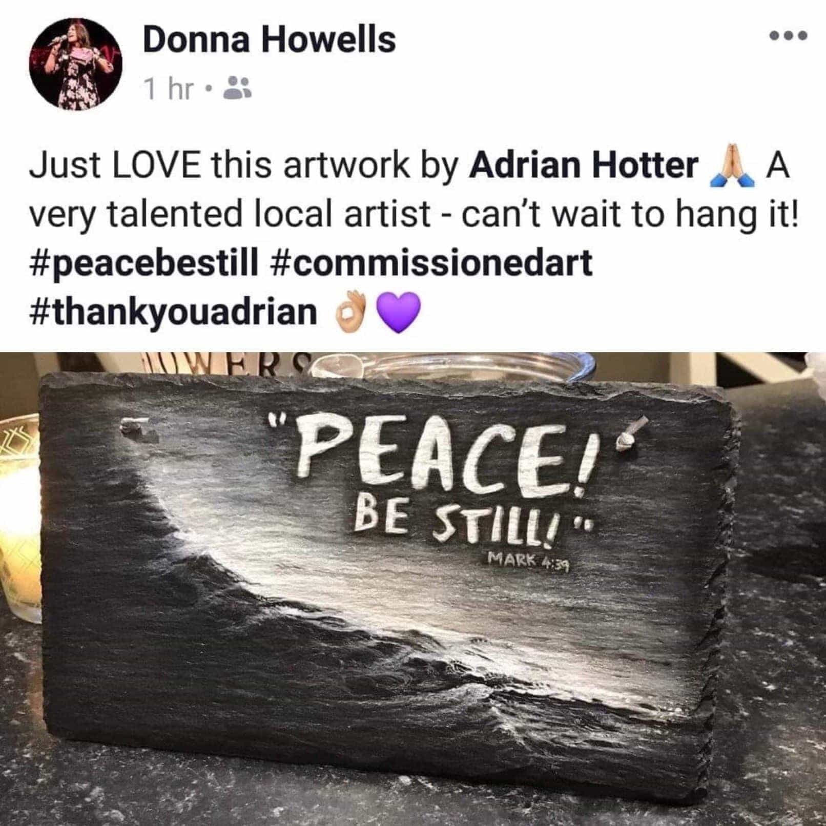 Peace Be Still - Commission